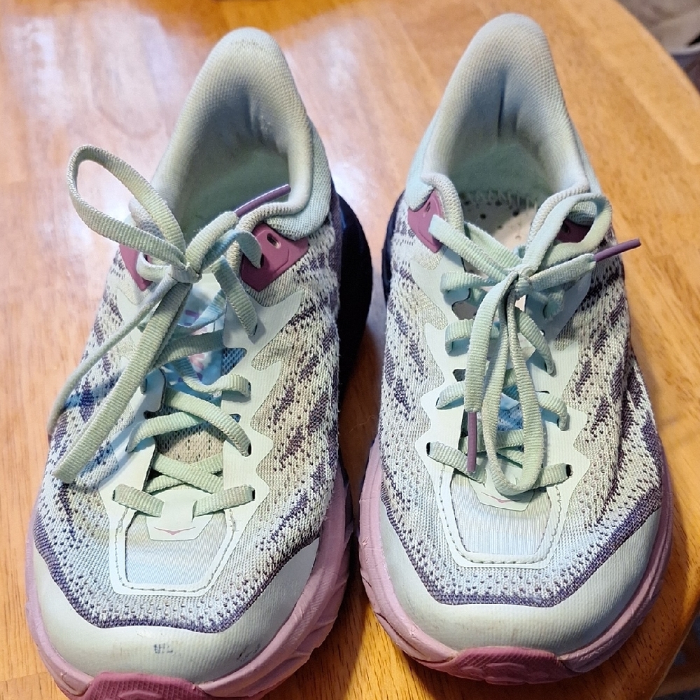 Mint and Pink Athletic Shoes